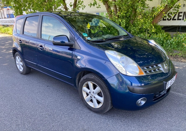 Nissan Note cena 11999 przebieg: 132500, rok produkcji 2006 z Obrzycko małe 466